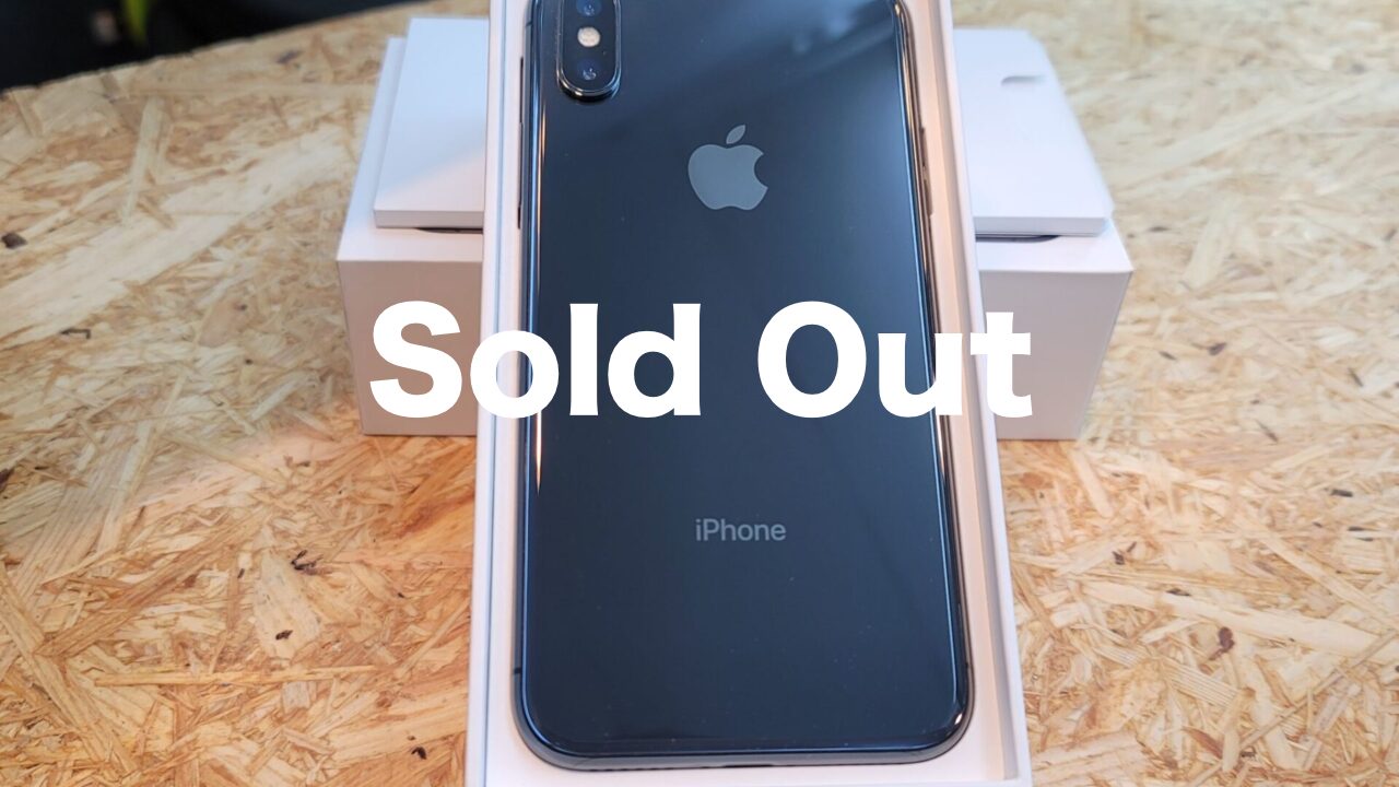 iPhoneX.(256GB).Black.Bランク｜【中古iPhone/スマホ/格安販売の